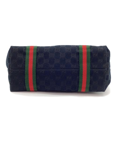 GUCCI（グッチ）GUCCI (グッチ) トートバッグ GGキャンバス ブラックの古着・服飾アイテム