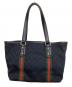 GUCCI (グッチ) トートバッグ GGキャンバス ブラック：30000円