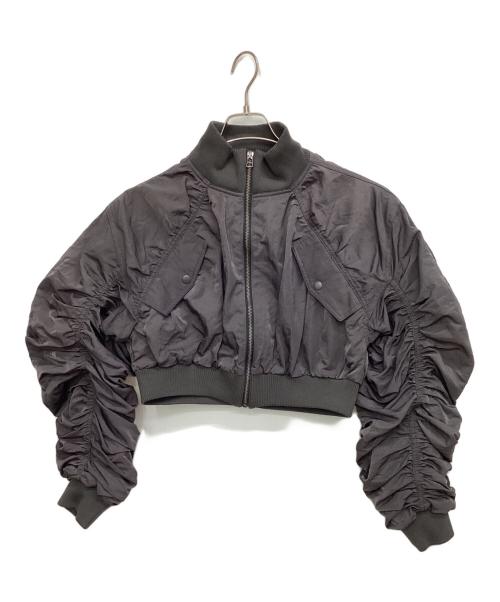 atmos pink（アトモスピンク）atmos pink (アトモスピンク) MA-1ジャケット Gather Military MA-1 グレー サイズ:Free 未使用品の古着・服飾アイテム