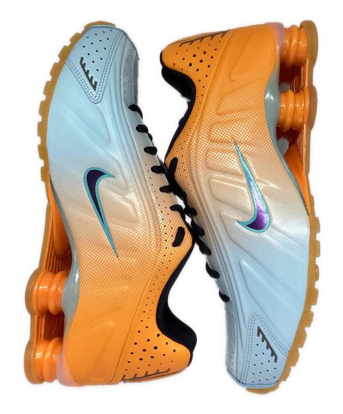 NIKE（ナイキ）NIKE (ナイキ) SHOX R4 VIVID オレンジ×ブルー サイズ:28cmの古着・服飾アイテム