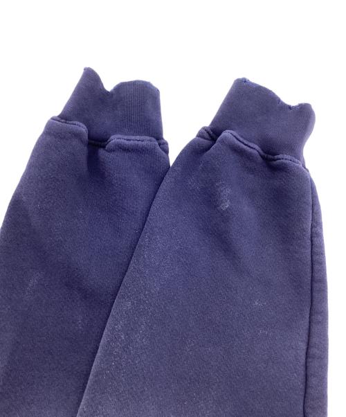 moojimooji（ムージームージー）MOOJIMOOJI (ムージームージー) スウェット OVERSIZE KANGAROO POCKET CREW AGED NVY ネイビー サイズ:Lの古着・服飾アイテム