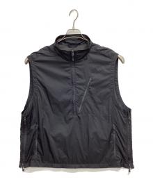 DAIWA PIER39（ダイワ ピア39）の古着「ナイロンベスト TECH WIND SHELL VEST」｜ダークグレー