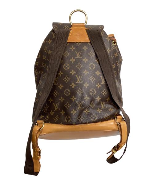 LOUIS VUITTON（ルイ ヴィトン）LOUIS VUITTON (ルイ ヴィトン) リュック モンスリGM ブラウンの古着・服飾アイテム