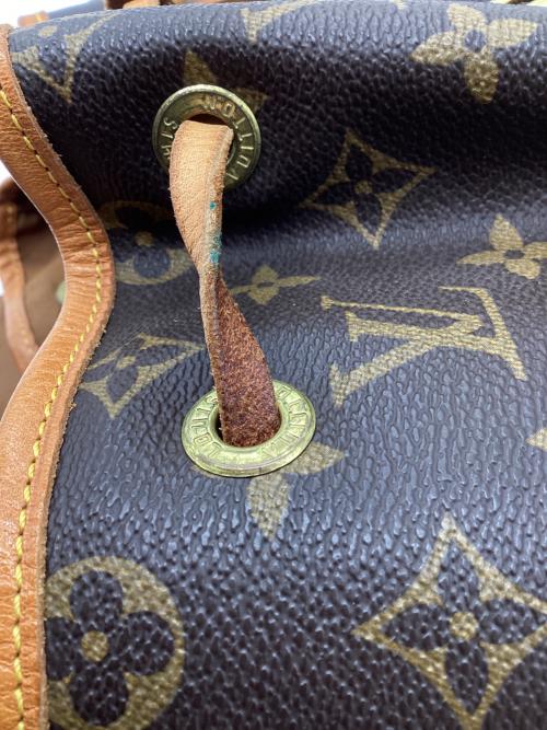 LOUIS VUITTON（ルイ ヴィトン）LOUIS VUITTON (ルイ ヴィトン) リュック モンスリGM ブラウンの古着・服飾アイテム