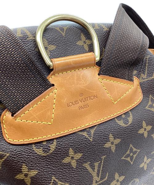 LOUIS VUITTON（ルイ ヴィトン）LOUIS VUITTON (ルイ ヴィトン) リュック モンスリGM ブラウンの古着・服飾アイテム