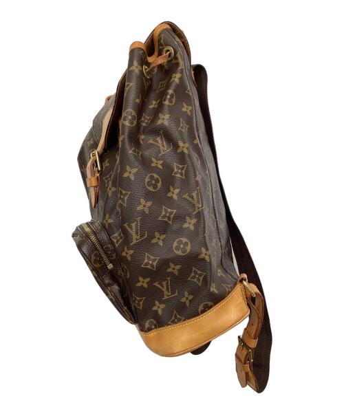 LOUIS VUITTON（ルイ ヴィトン）LOUIS VUITTON (ルイ ヴィトン) リュック モンスリGM ブラウンの古着・服飾アイテム