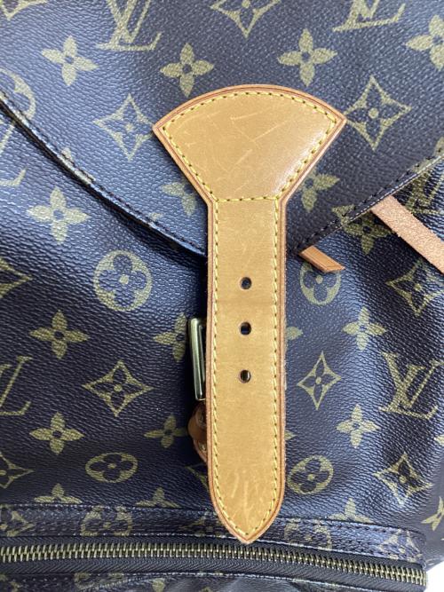 LOUIS VUITTON（ルイ ヴィトン）LOUIS VUITTON (ルイ ヴィトン) リュック モンスリGM ブラウンの古着・服飾アイテム
