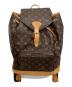 LOUIS VUITTON（ルイ ヴィトン）の古着「リュック モンスリGM」｜ブラウン