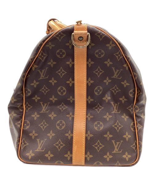 LOUIS VUITTON（ルイ ヴィトン）LOUIS VUITTON (ルイ ヴィトン) ボストンバッグ キーポル・バンドリエール55 ブラウンの古着・服飾アイテム