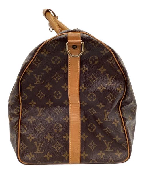 LOUIS VUITTON（ルイ ヴィトン）LOUIS VUITTON (ルイ ヴィトン) ボストンバッグ キーポル・バンドリエール55 ブラウンの古着・服飾アイテム