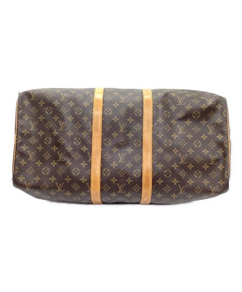 LOUIS VUITTON（ルイ ヴィトン）LOUIS VUITTON (ルイ ヴィトン) ボストンバッグ キーポル・バンドリエール55 ブラウンの古着・服飾アイテム
