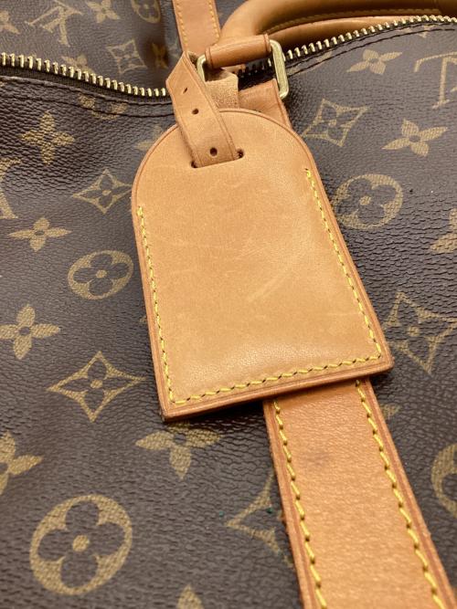 LOUIS VUITTON（ルイ ヴィトン）LOUIS VUITTON (ルイ ヴィトン) ボストンバッグ キーポル・バンドリエール55 ブラウンの古着・服飾アイテム
