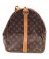 LOUIS VUITTON (ルイ ヴィトン) ボストンバッグ キーポル・バンドリエール55 ブラウン：130000円