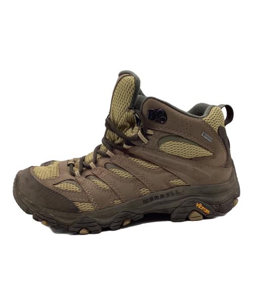 MERRELL（メレル）MERRELL (メレル) トレッキングシューズ カーキ×ブラウン サイズ:26.5の古着・服飾アイテム