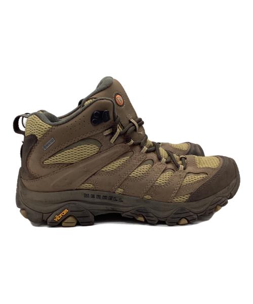 MERRELL（メレル）MERRELL (メレル) トレッキングシューズ カーキ×ブラウン サイズ:26.5の古着・服飾アイテム