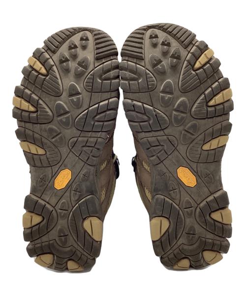 MERRELL（メレル）MERRELL (メレル) トレッキングシューズ カーキ×ブラウン サイズ:26.5の古着・服飾アイテム