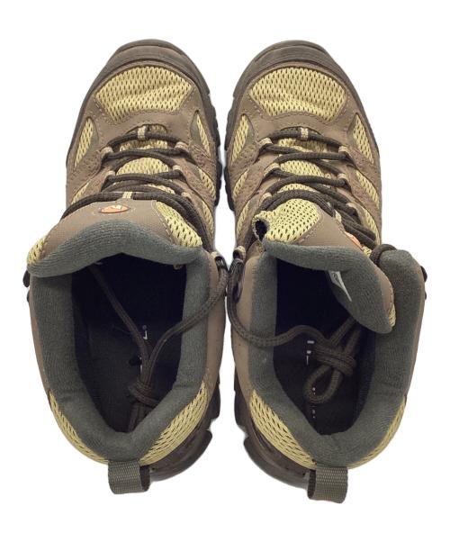 MERRELL（メレル）MERRELL (メレル) トレッキングシューズ カーキ×ブラウン サイズ:26.5の古着・服飾アイテム