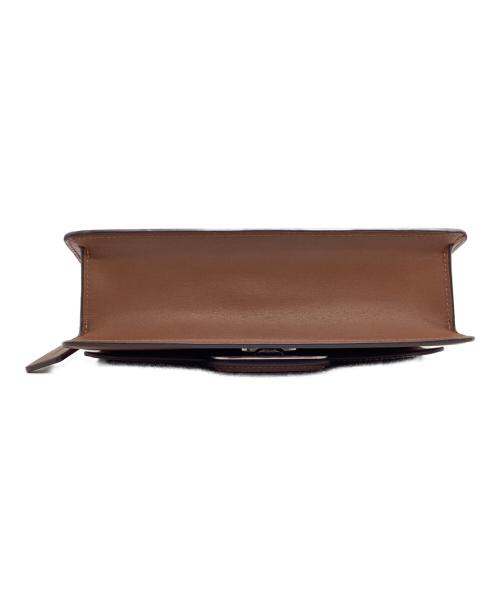 COACH（コーチ）COACH (コーチ) エライザフラップクロスボディバッグ ブラウンの古着・服飾アイテム