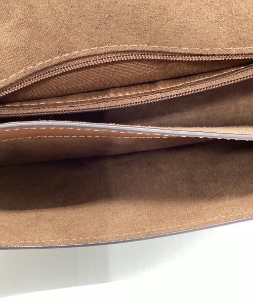 COACH（コーチ）COACH (コーチ) エライザフラップクロスボディバッグ ブラウンの古着・服飾アイテム