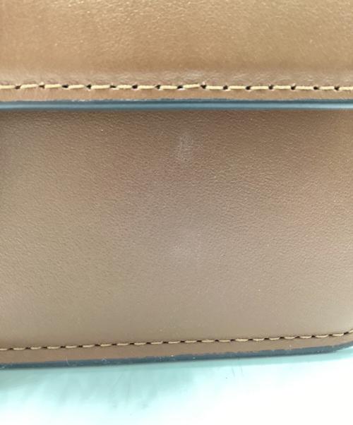 COACH（コーチ）COACH (コーチ) エライザフラップクロスボディバッグ ブラウンの古着・服飾アイテム