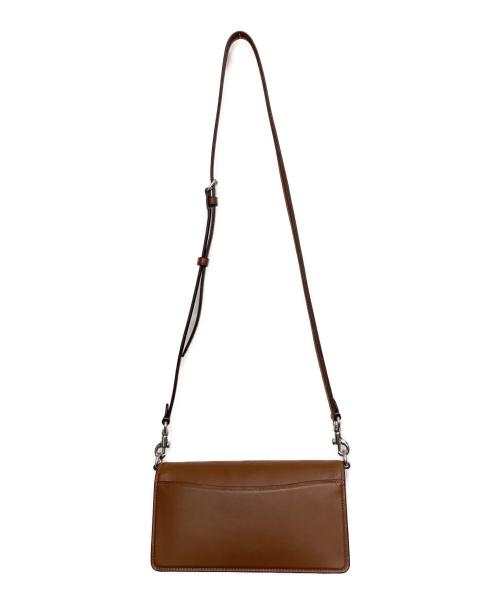 COACH（コーチ）COACH (コーチ) エライザフラップクロスボディバッグ ブラウンの古着・服飾アイテム