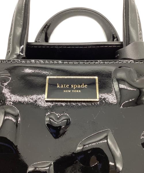 Kate Spade（ケイトスペード）Kate Spade (ケイトスペード) 2WAYバッグ マイハートマンハッタン ブラックの古着・服飾アイテム