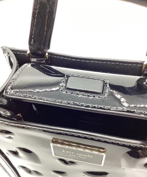 Kate Spade（ケイトスペード）Kate Spade (ケイトスペード) 2WAYバッグ マイハートマンハッタン ブラックの古着・服飾アイテム