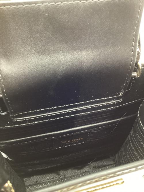 Kate Spade（ケイトスペード）Kate Spade (ケイトスペード) 2WAYバッグ マイハートマンハッタン ブラックの古着・服飾アイテム