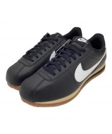 NIKE（ナイキ）の古着「スニーカー CORTEZ LEATHER」｜ブラック