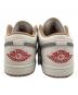 中古・古着 NIKE (ナイキ) スニーカー AIR JORDAN 1 LOW ホワイト×グレー サイズ:28.5 未使用品：8000円
