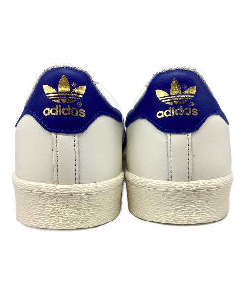 adidas（アディダス）adidas (アディダス) Jabbar Low ホワイト×ブルー サイズ:28の古着・服飾アイテム