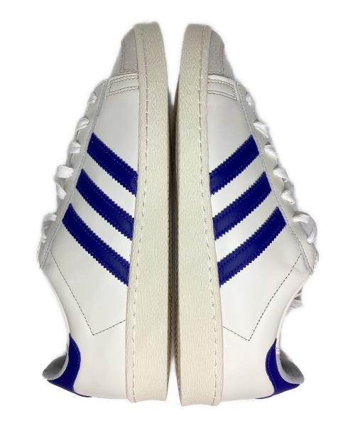 adidas（アディダス）adidas (アディダス) Jabbar Low ホワイト×ブルー サイズ:28の古着・服飾アイテム