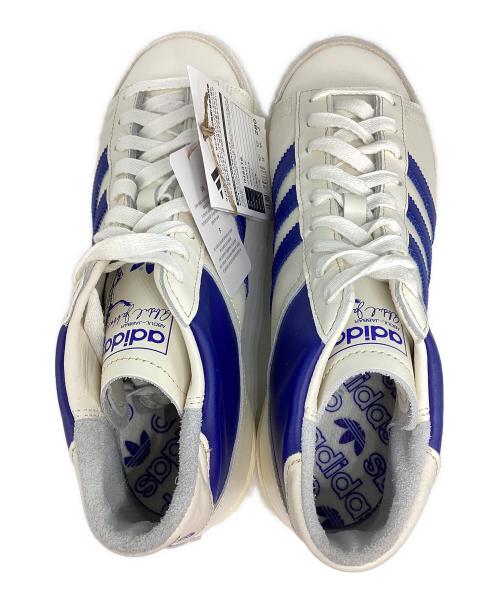 adidas（アディダス）adidas (アディダス) Jabbar Hi ホワイト×ブルー サイズ:28 未使用品の古着・服飾アイテム