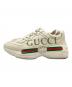 GUCCI (グッチ) ライトンシェリーラインスニーカー ベージュ サイズ:37：20000円