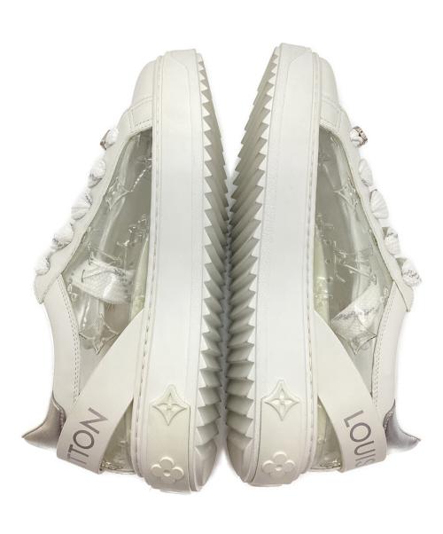LOUIS VUITTON（ルイ ヴィトン）LOUIS VUITTON (ルイ ヴィトン) ローカットスニーカー タイムアウトラインスニーカー ホワイト サイズ:37の古着・服飾アイテム