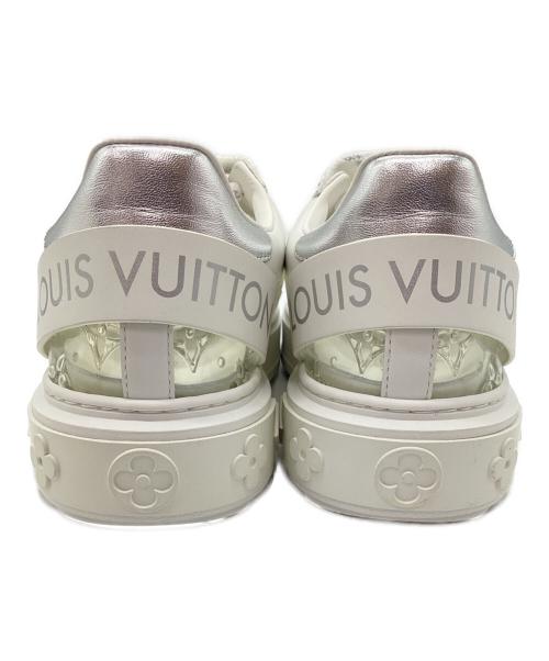 LOUIS VUITTON（ルイ ヴィトン）LOUIS VUITTON (ルイ ヴィトン) ローカットスニーカー タイムアウトラインスニーカー ホワイト サイズ:37の古着・服飾アイテム