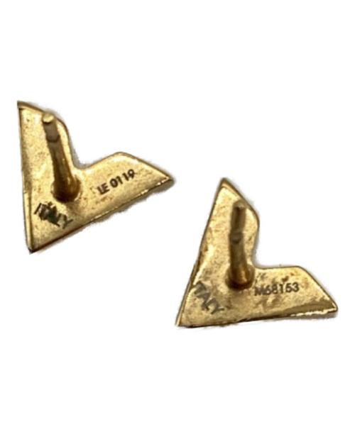 LOUIS VUITTON（ルイ ヴィトン）LOUIS VUITTON (ルイ ヴィトン) ピアス・エセンシャルV ゴールドの古着・服飾アイテム