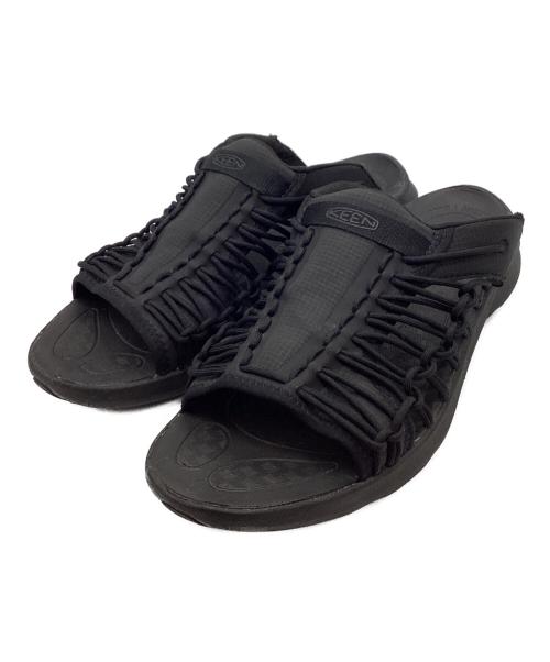 KEEN（キーン）KEEN (キーン) UNEEK SNK SLIDE ブラック サイズ:28の古着・服飾アイテム