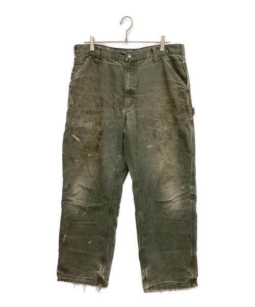 CarHartt（カーハート）CarHartt (カーハート) ダック ペインターパンツ オリーブ サイズ: W36×L32の古着・服飾アイテム