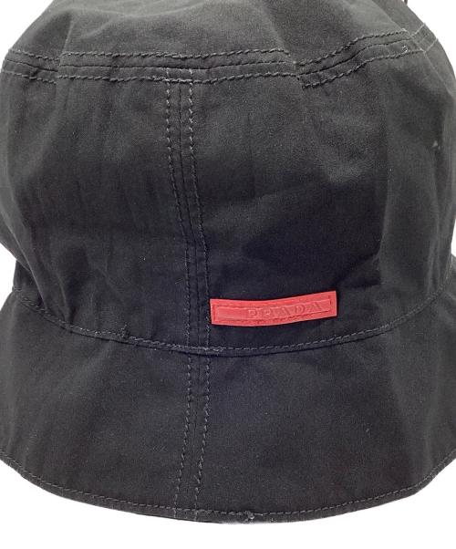 PRADA SPORTS（プラダスポーツ）PRADA SPORTS (プラダスポーツ) ナイロンバケットハット ブラック サイズ:Sの古着・服飾アイテム