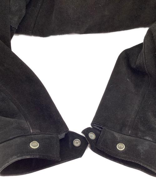 Schott（ショット）Schott (ショット) トラッカージャケット ブラック サイズ:38の古着・服飾アイテム