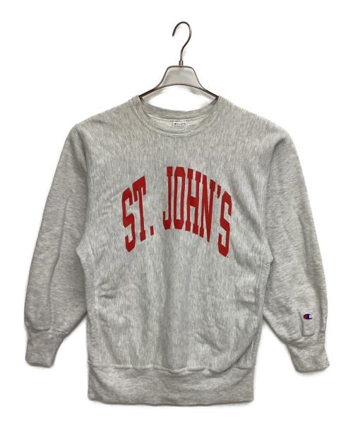 Champion REVERSE WEAVE（チャンピオン リバース ウィーブ）Champion REVERSE WEAVE (チャンピオン リバース ウィーブ) スウェット グレー サイズ:XLの古着・服飾アイテム