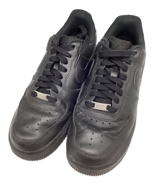 NIKE（ナイキ）NIKE (ナイキ) AIR FORCE1 LOW ブラック サイズ:25.5㎝の古着・服飾アイテム