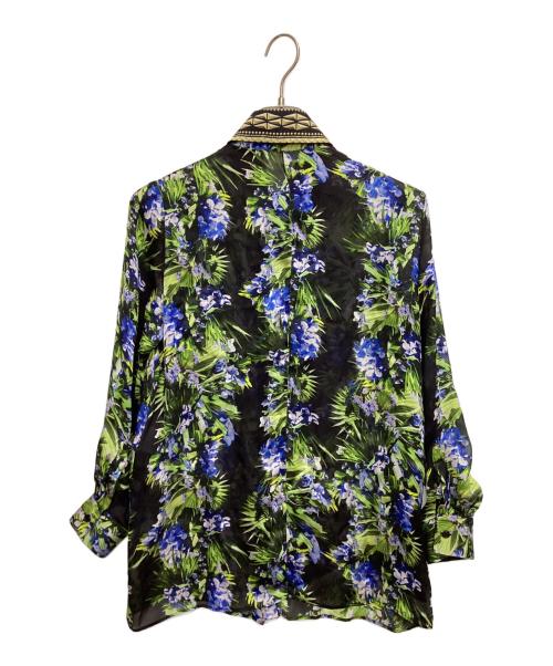 GIVENCHY（ジバンシィ）GIVENCHY (ジバンシィ) 長袖シャツ ブラック×ブルー サイズ:42の古着・服飾アイテム