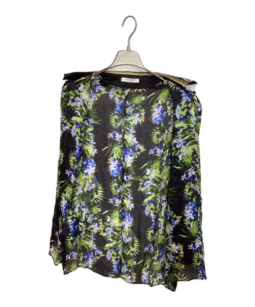 GIVENCHY（ジバンシィ）GIVENCHY (ジバンシィ) 長袖シャツ ブラック×ブルー サイズ:42の古着・服飾アイテム