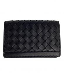 BOTTEGA VENETA（ボッテガベネタ）の古着「名刺入れ」｜ブラック