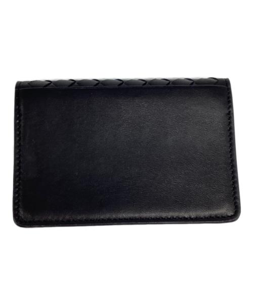 BOTTEGA VENETA（ボッテガベネタ）BOTTEGA VENETA (ボッテガベネタ) 名刺入れ ブラックの古着・服飾アイテム