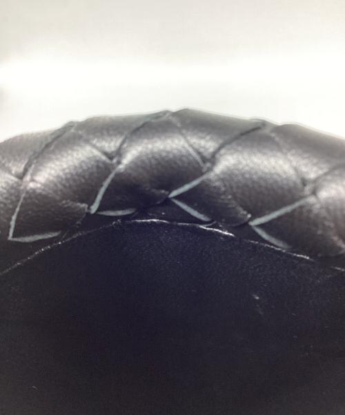 BOTTEGA VENETA（ボッテガベネタ）BOTTEGA VENETA (ボッテガベネタ) 名刺入れ ブラックの古着・服飾アイテム