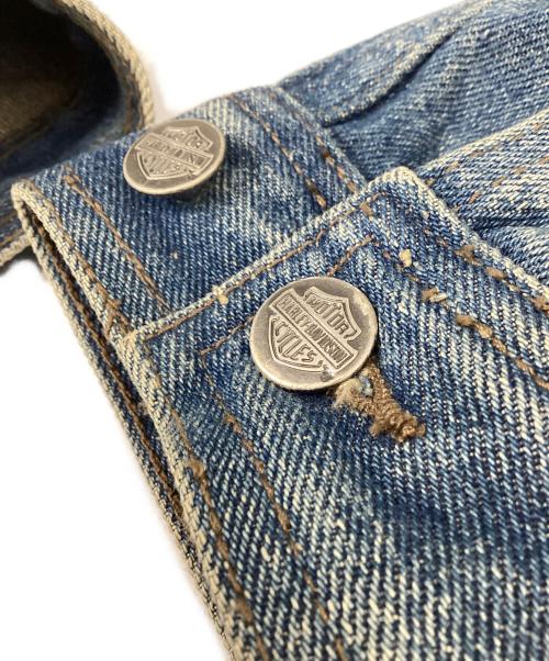 HARLEY-DAVIDSON（ハーレーダビッドソン）HARLEY-DAVIDSON (ハーレーダビッドソン) デニムジャケット インディゴ サイズ:Lの古着・服飾アイテム