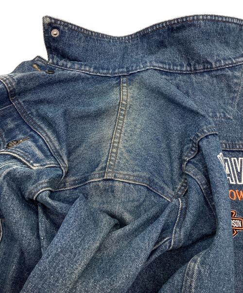 HARLEY-DAVIDSON（ハーレーダビッドソン）HARLEY-DAVIDSON (ハーレーダビッドソン) デニムジャケット インディゴ サイズ:Lの古着・服飾アイテム